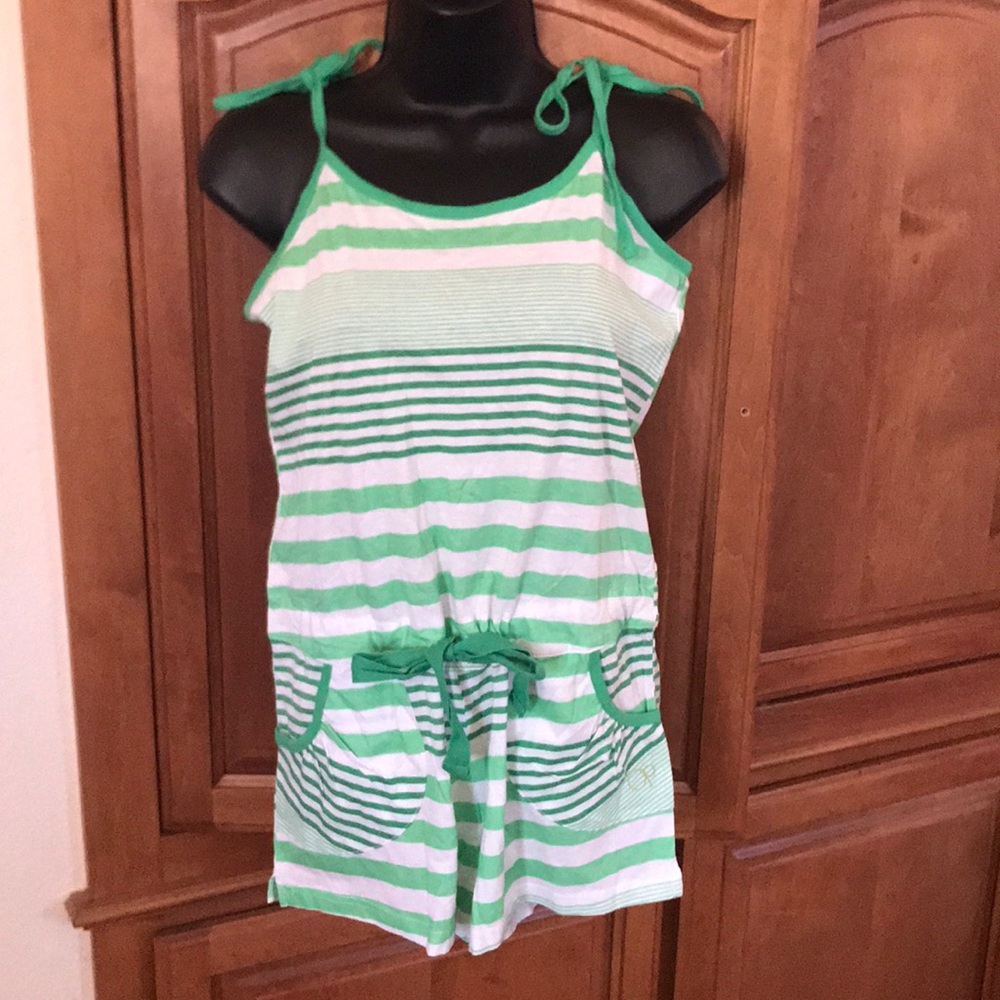 OP Striped Romper